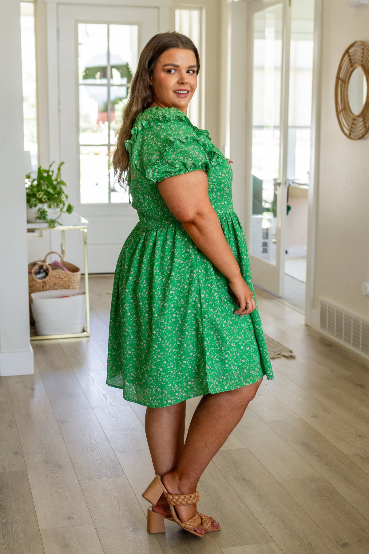 Garden Goddess V-Neck Dress - 8/4/2023