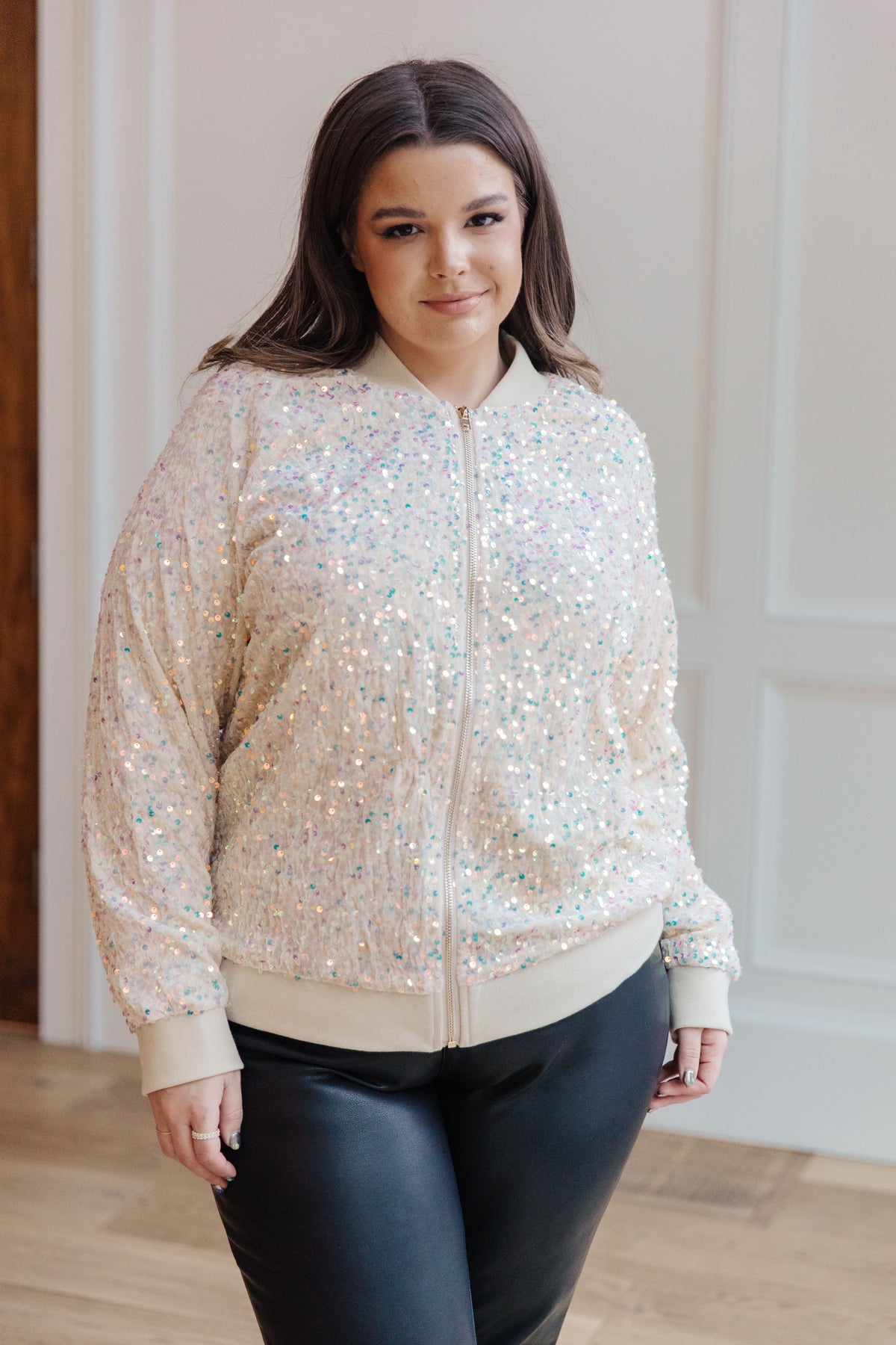Glitter Bomb Sequin Bomber Jacket - 11/27/2023