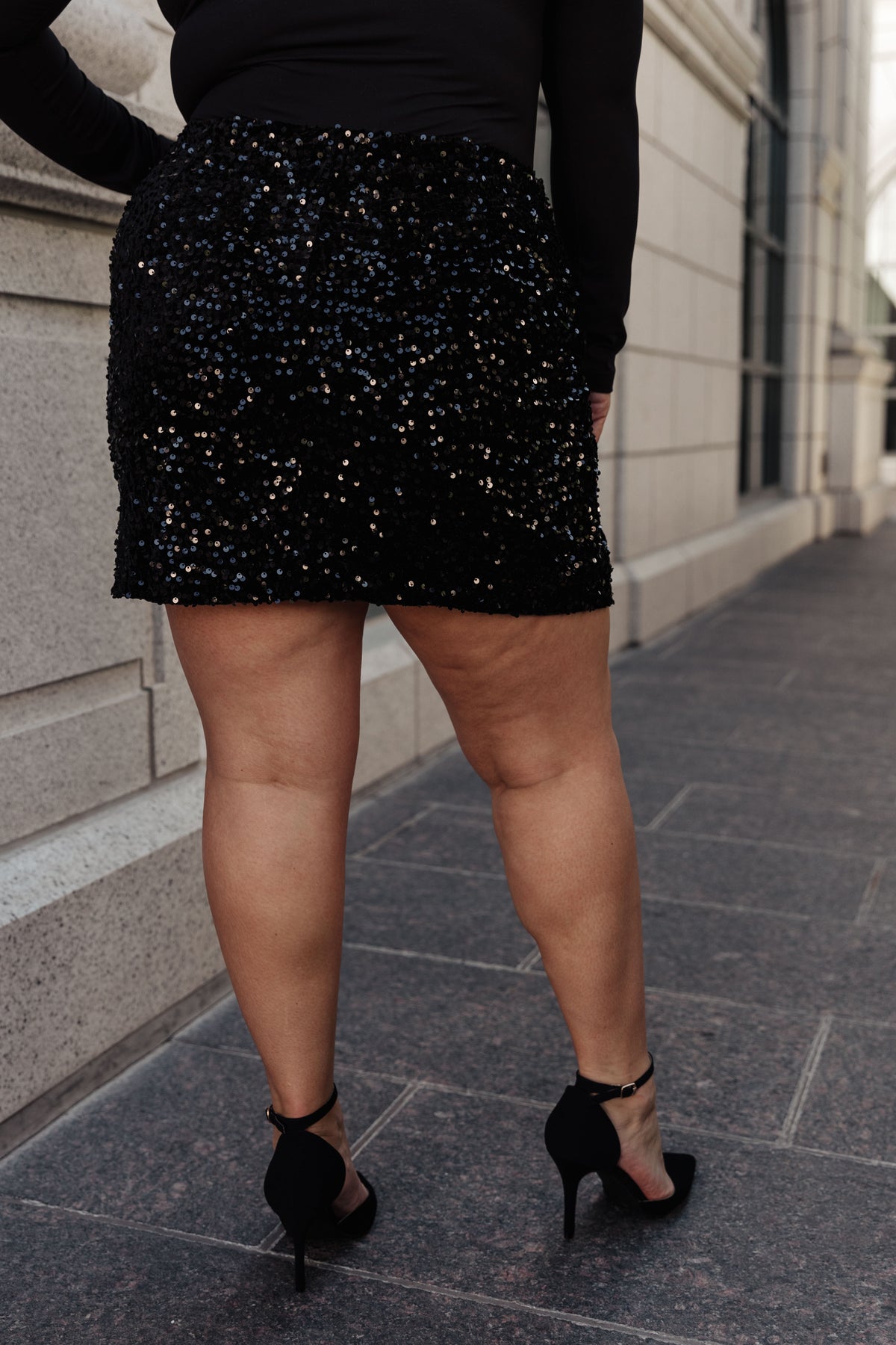 Go Ahead Now Sequin Skirt - 11/6/2023