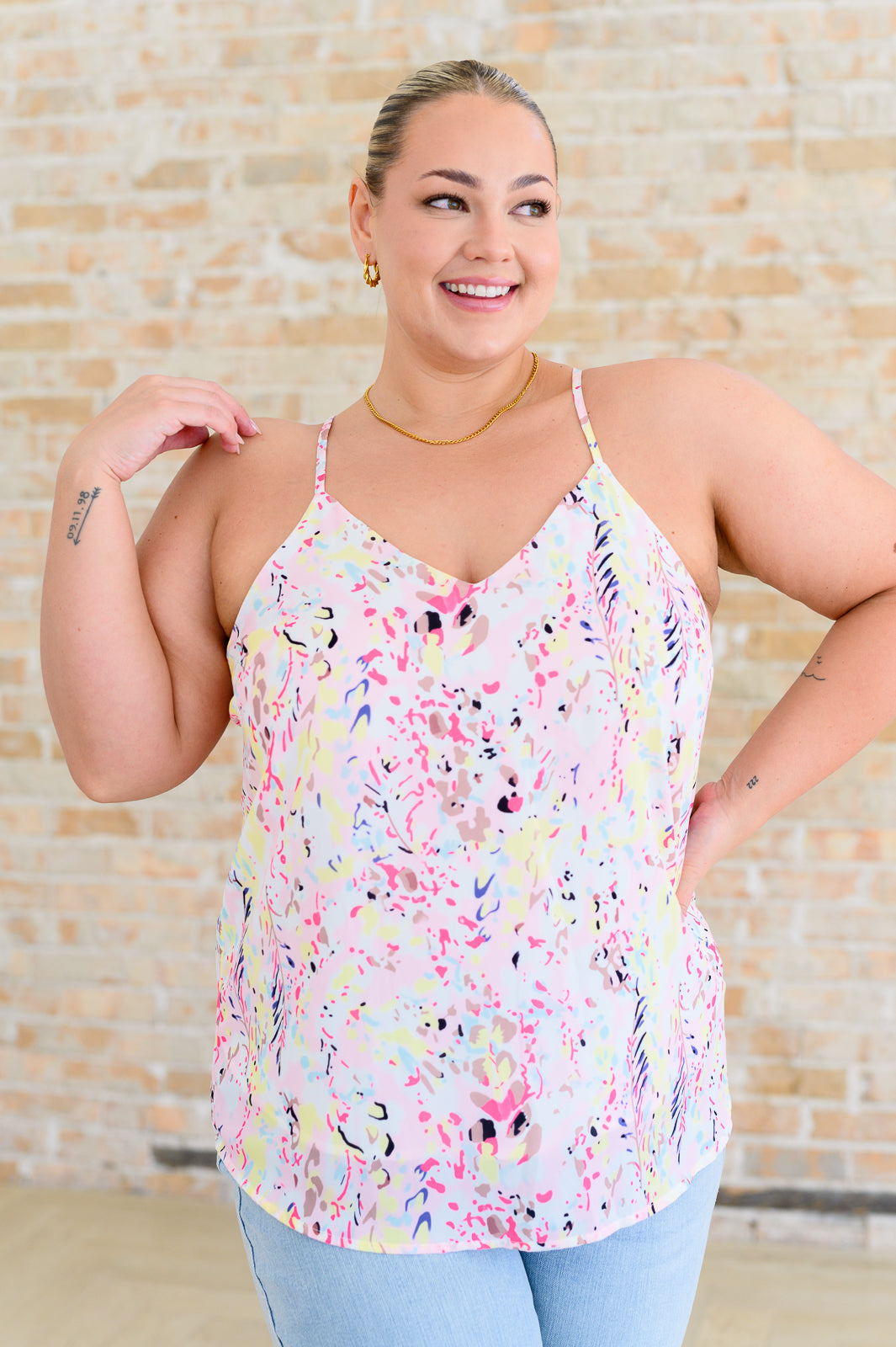 Going Out Printed Cami - 4/21/2025