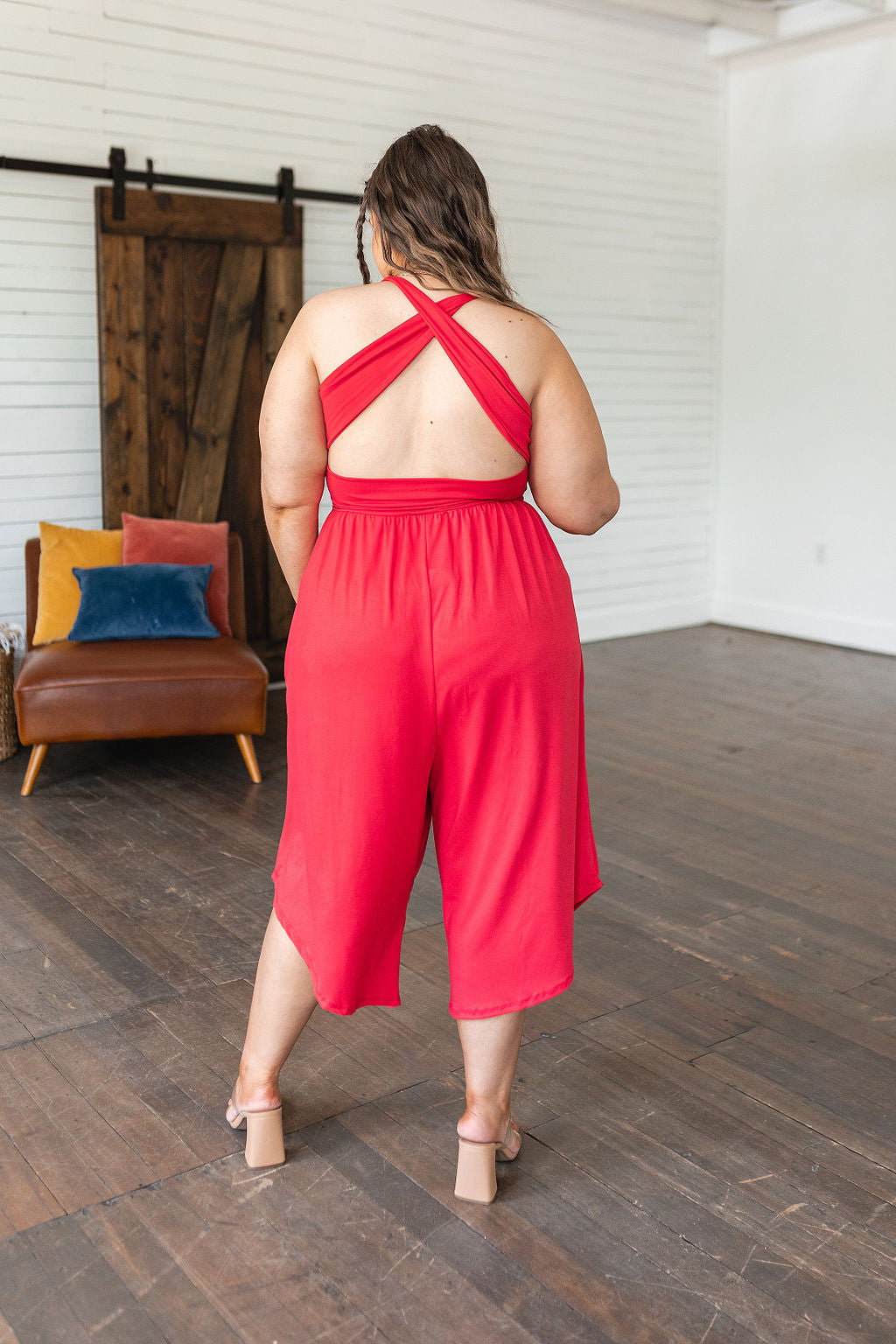 Good Idea Jumpsuit in Red - 7/13/2023