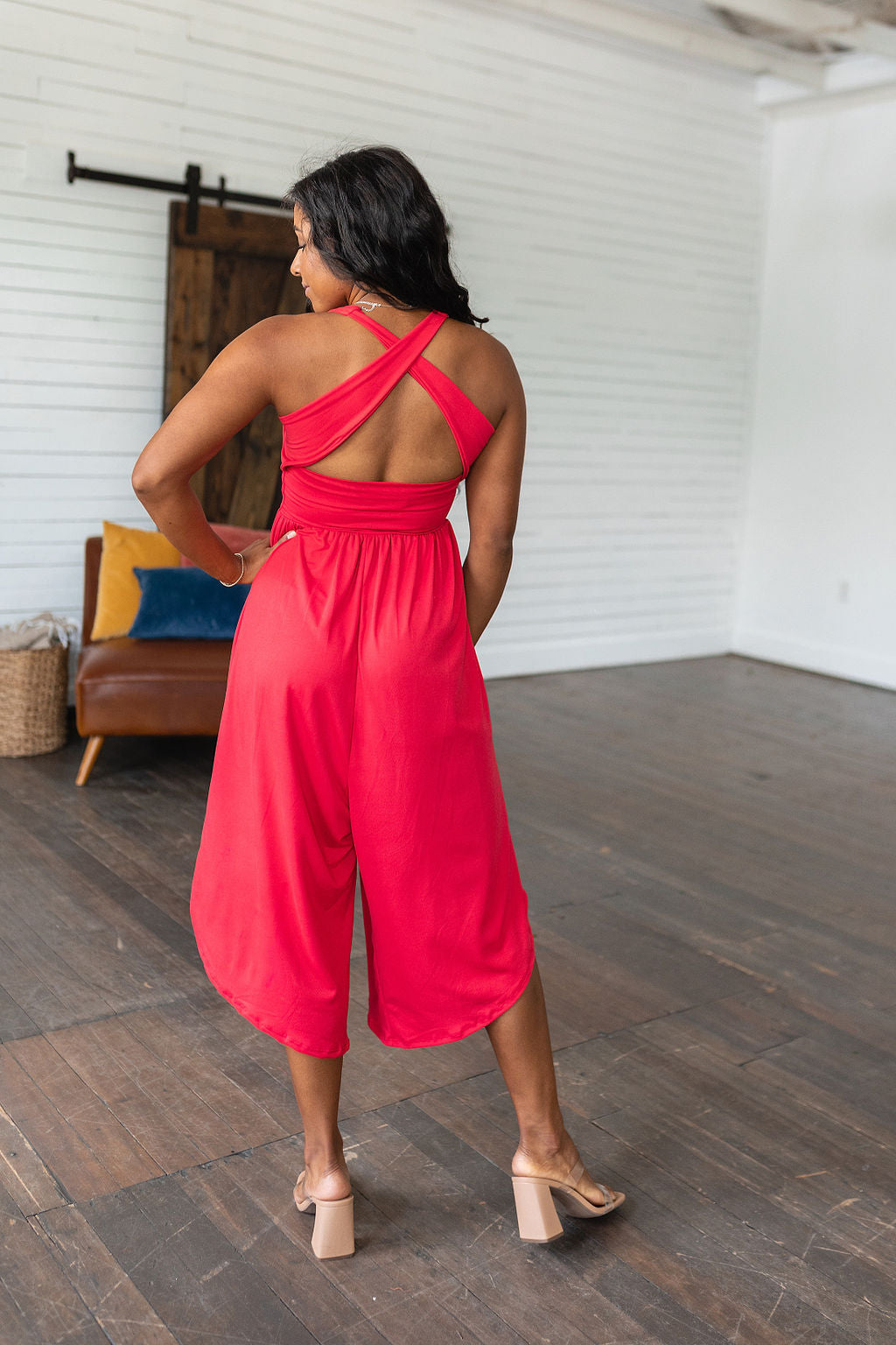 Good Idea Jumpsuit in Red - 7/13/2023