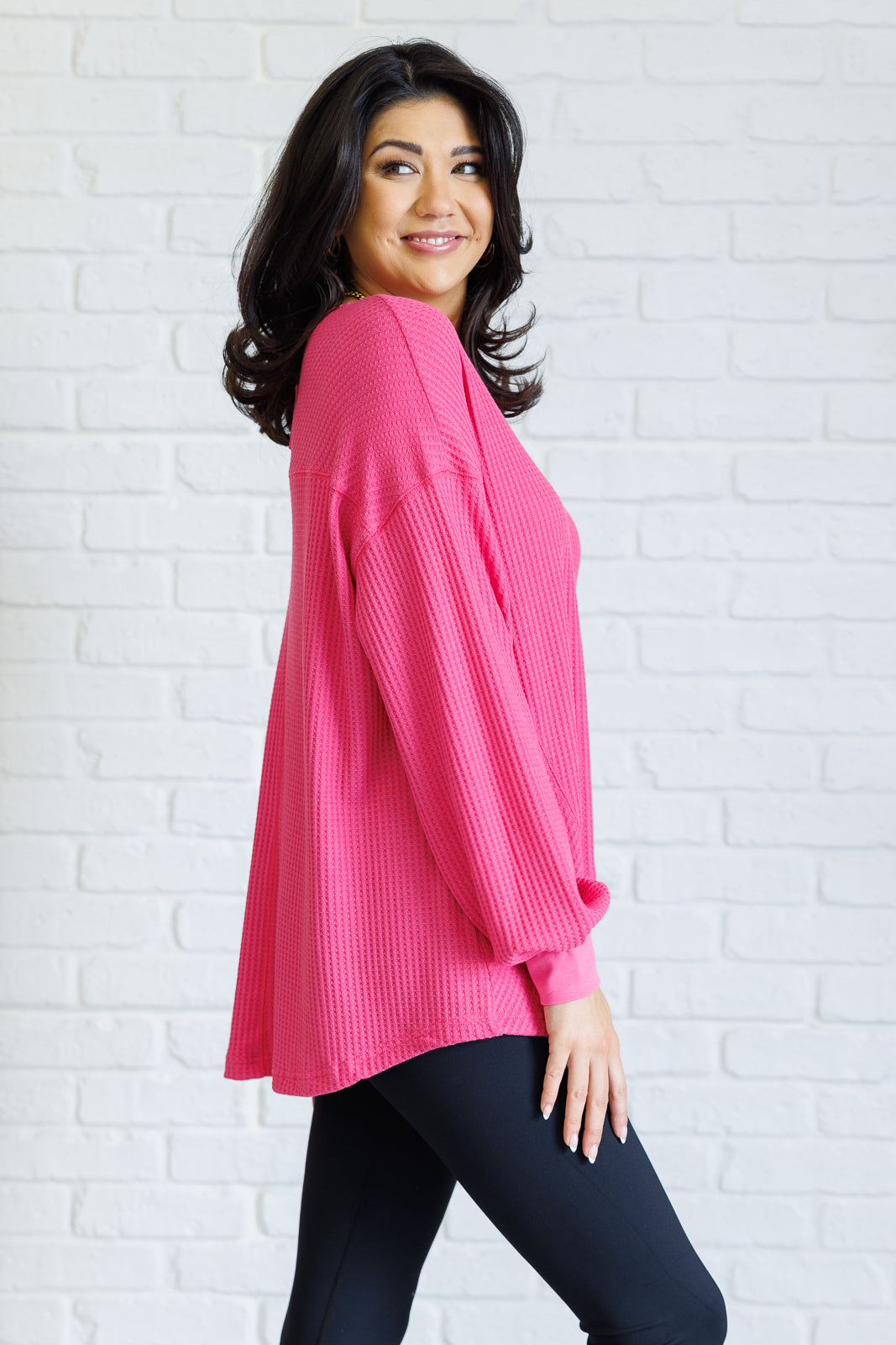 Good Things Are Coming V-Neck Top in Pink - 1/9/2025
