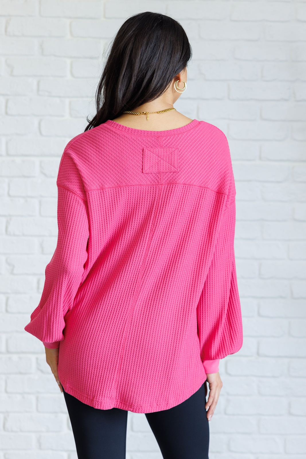 Good Things Are Coming V-Neck Top in Pink - 1/9/2025