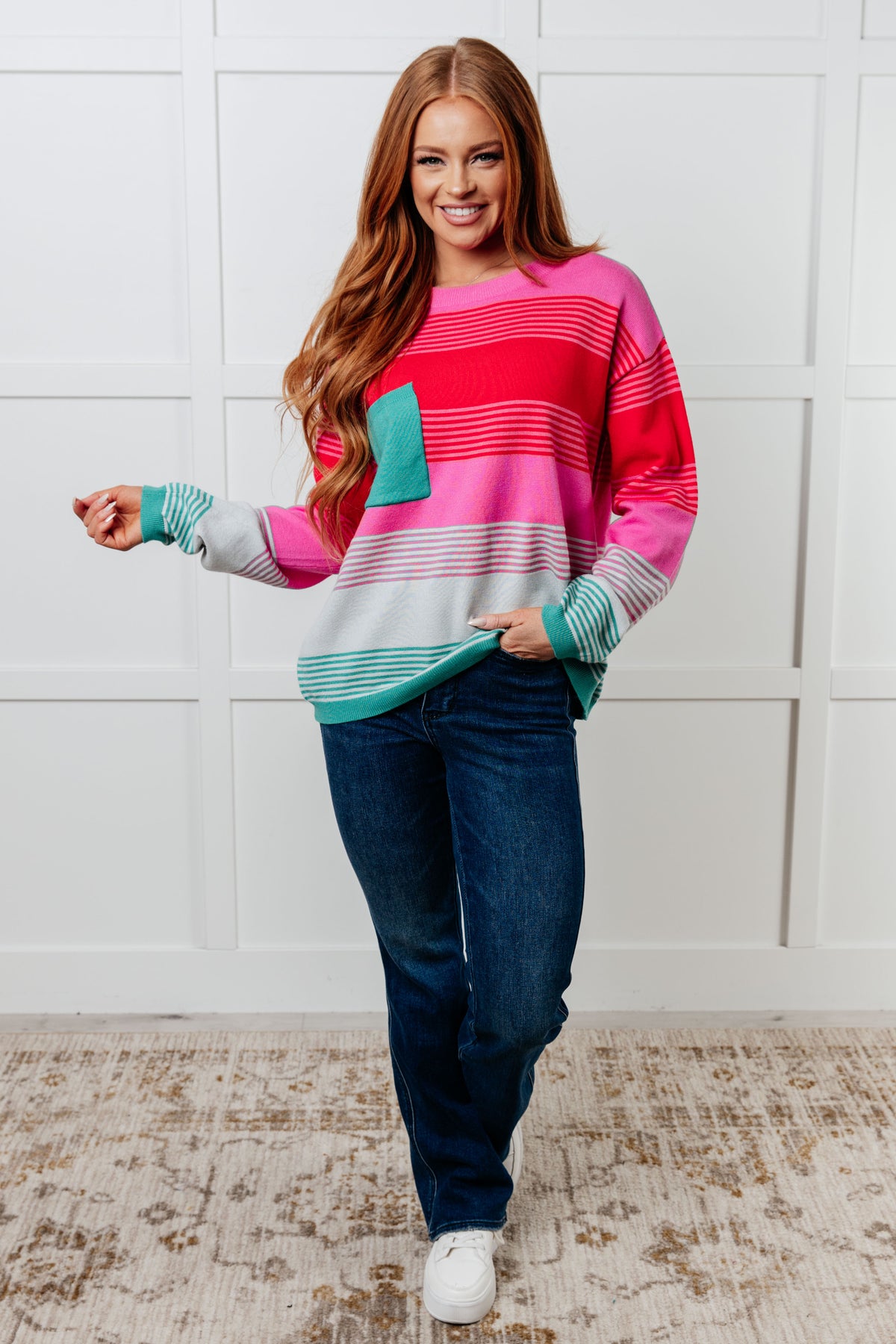 Gradual Feelings Striped Sweater - 1/7/2025
