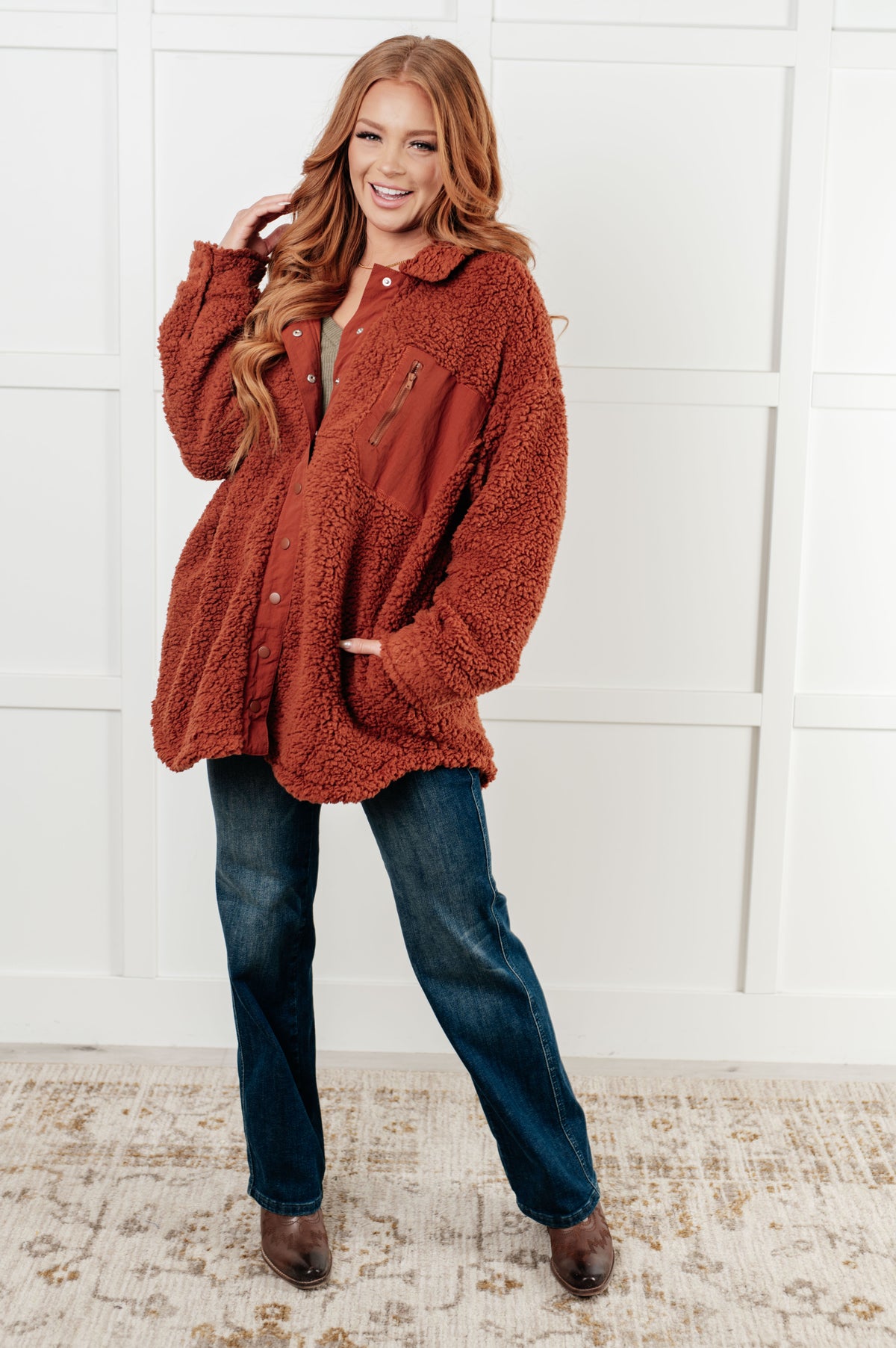 Growing Up Great Sherpa Jacket - 12/10/2024