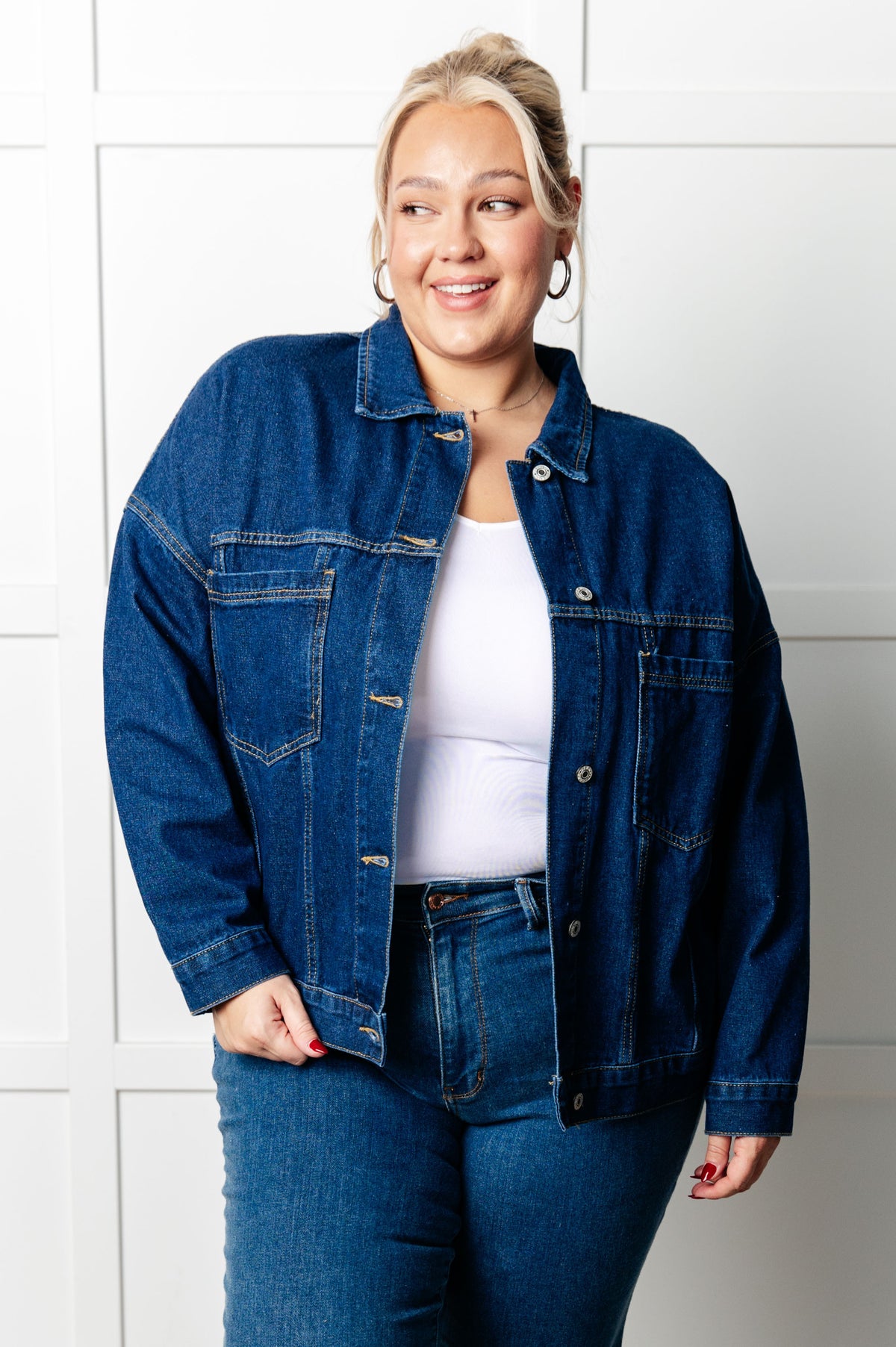 Have We Met Oversized Denim Jacket - 9/16/2025 NEW