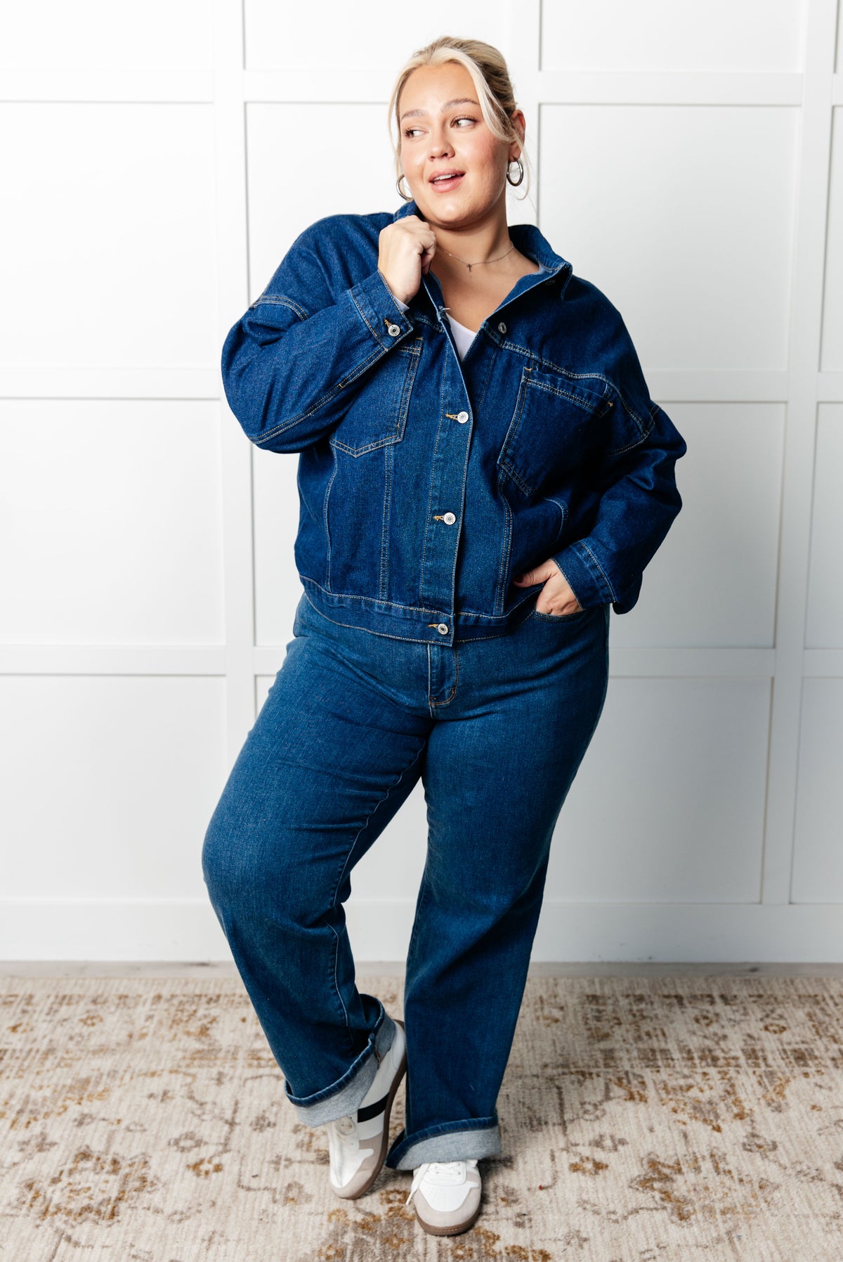 Have We Met Oversized Denim Jacket - 9/16/2025 NEW