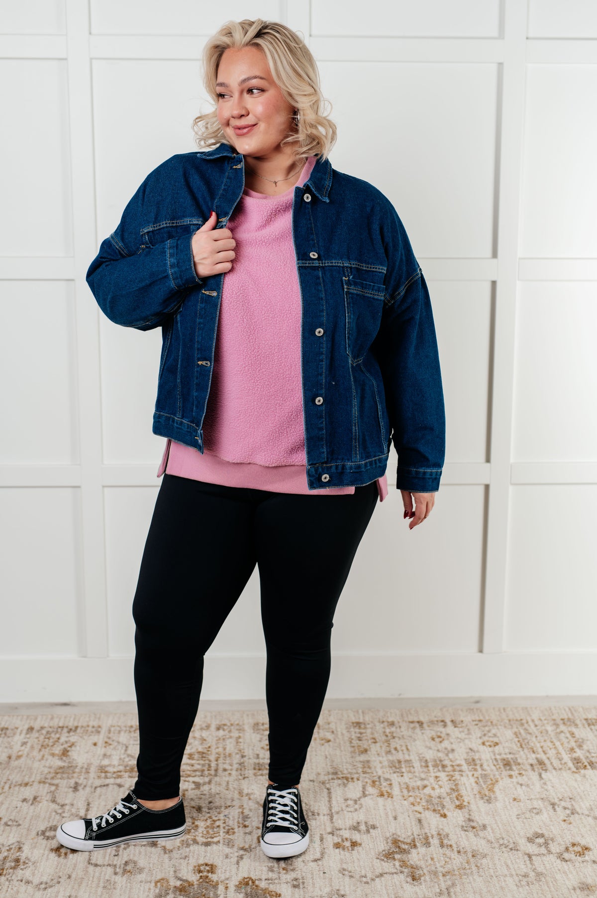 Have We Met Oversized Denim Jacket - 9/16/2025 NEW