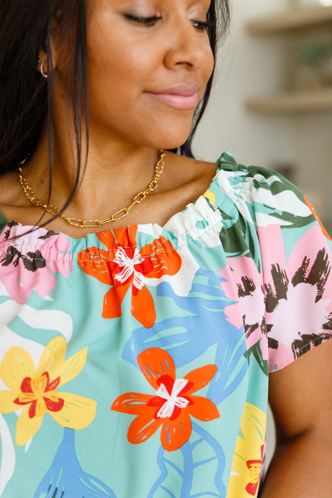 Hawaii's Finest Floral Top - 6/2/2023