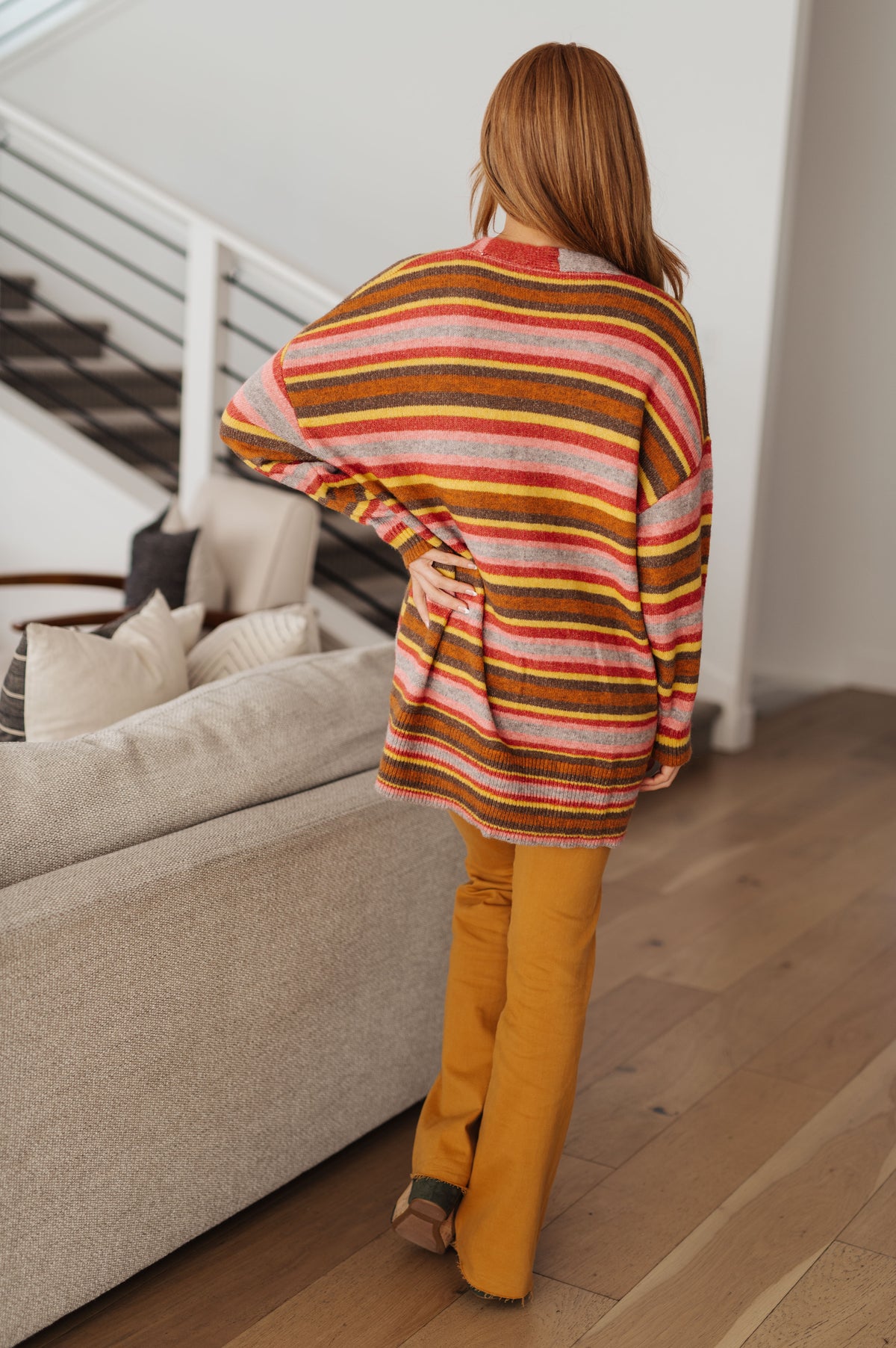 Henny Penny Striped Cardigan - 9/26/2023
