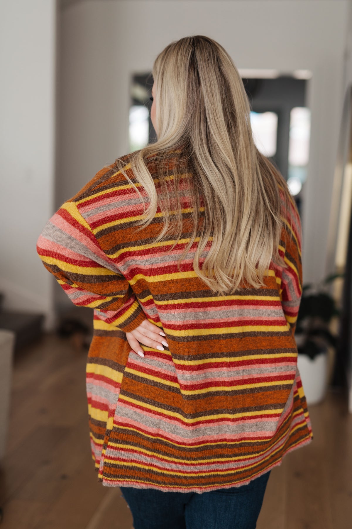 Henny Penny Striped Cardigan - 9/26/2023