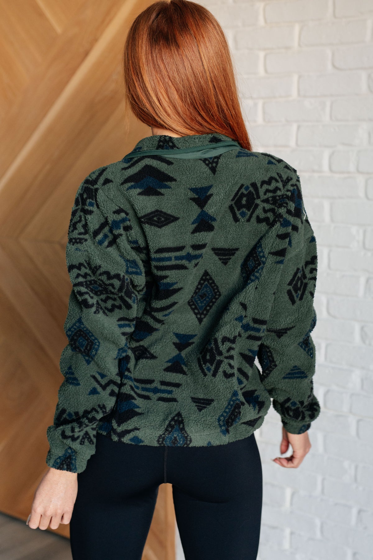 High Perspective Geometric Fleece Jacket - 11/6/2025