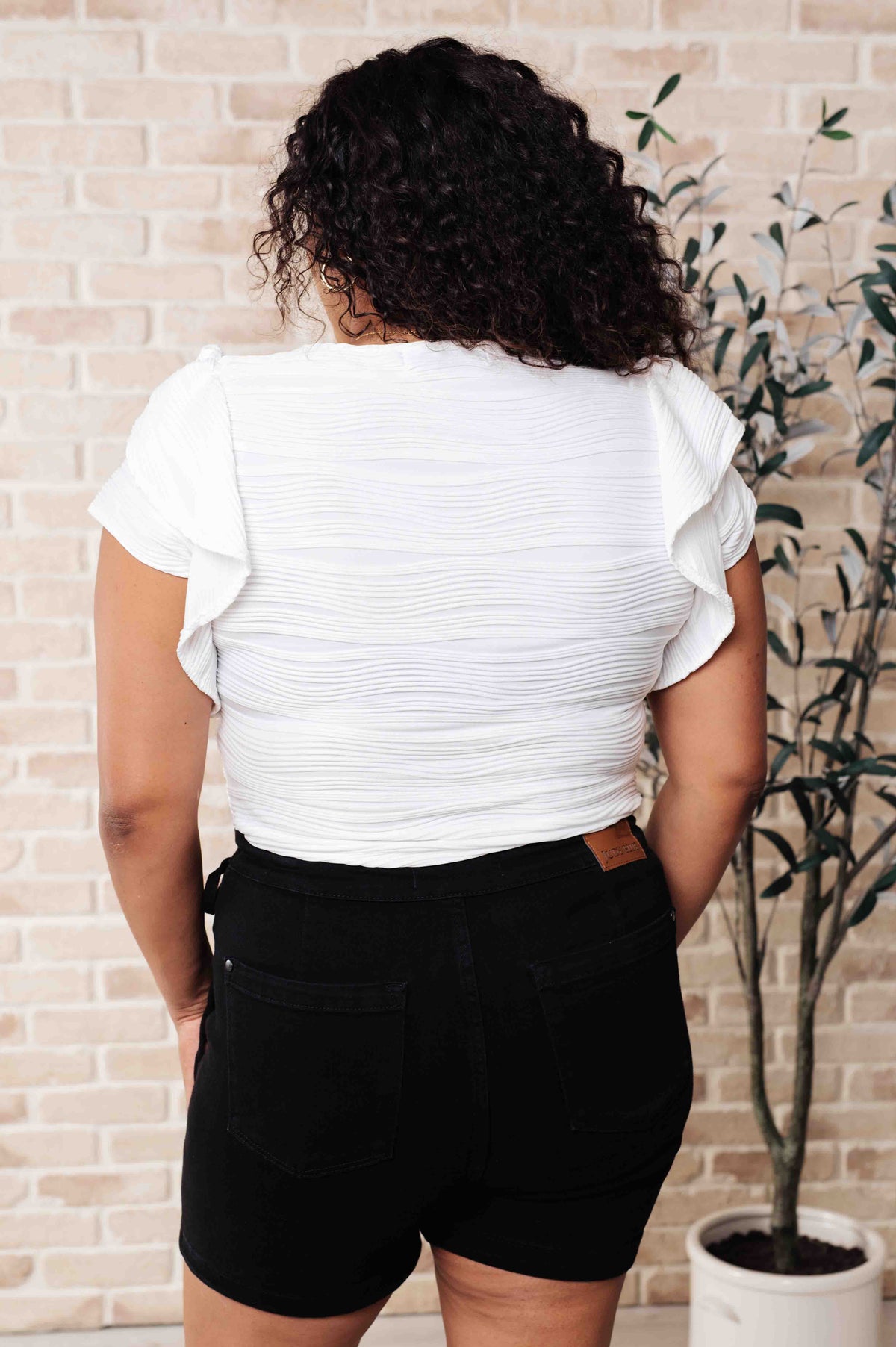 Highest Praise Ruffle Sleeve Blouse - 3/24/2025