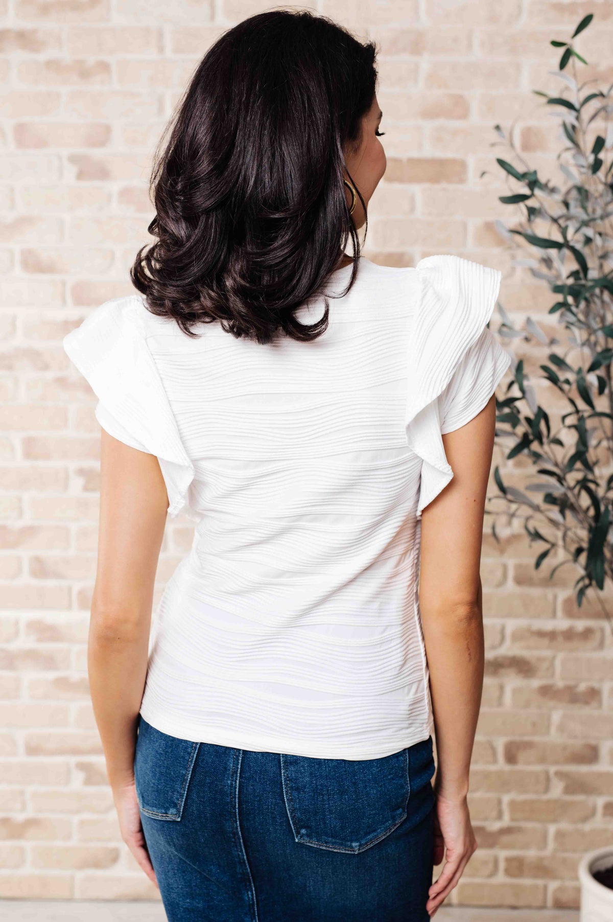 Highest Praise Ruffle Sleeve Blouse - 3/24/2025