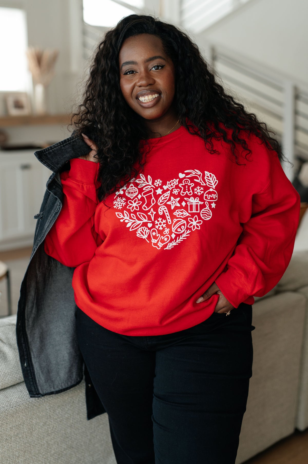 Holiday Heart Sweatshirt - 11/16/2023
