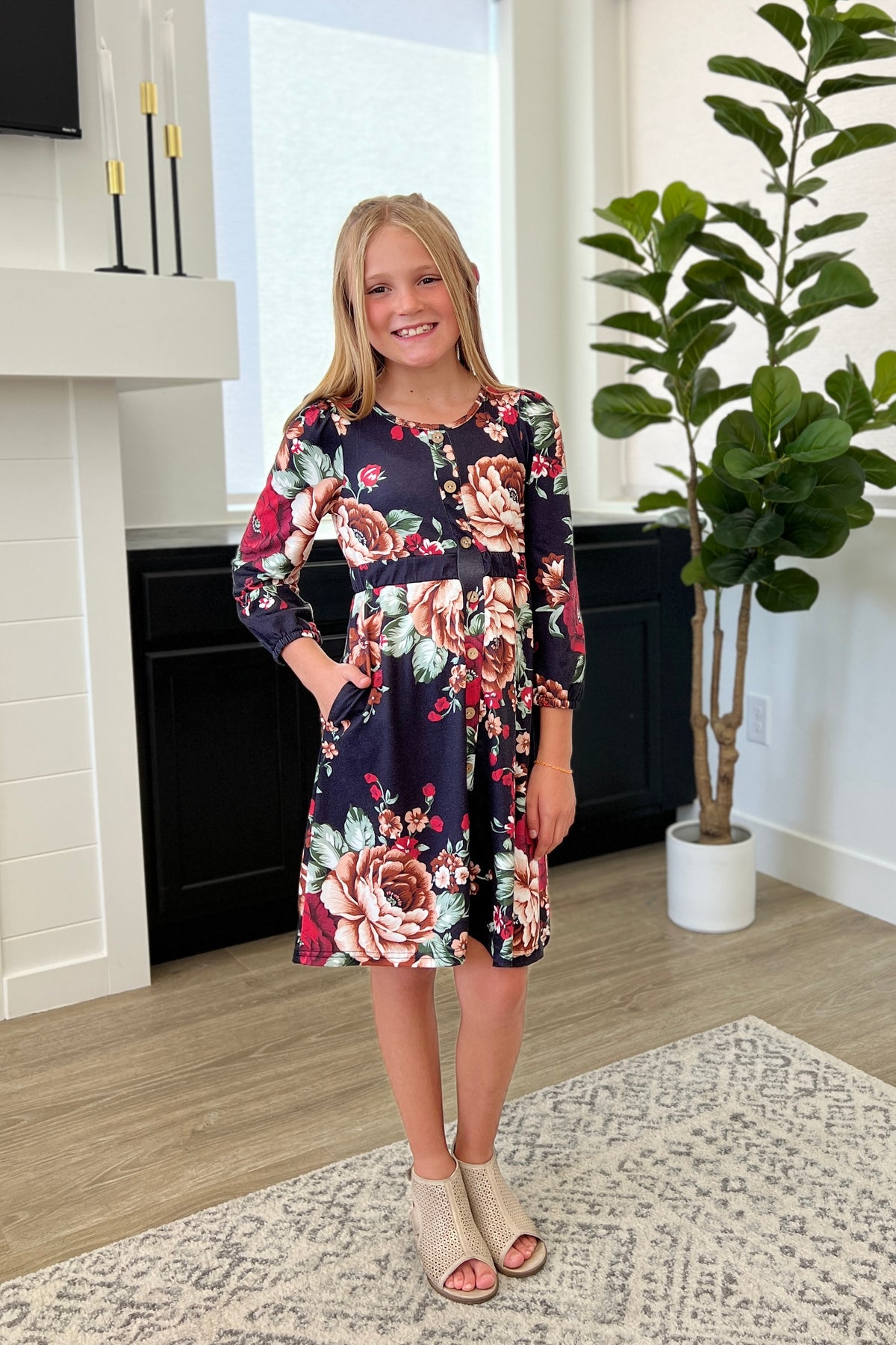 Matching Bailey Dress in Assorted Prints - RTS