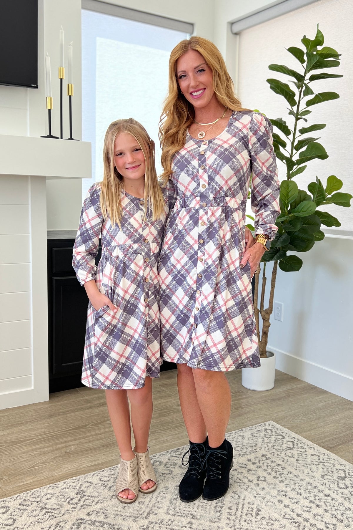 Matching Bailey Dress in Assorted Prints - RTS