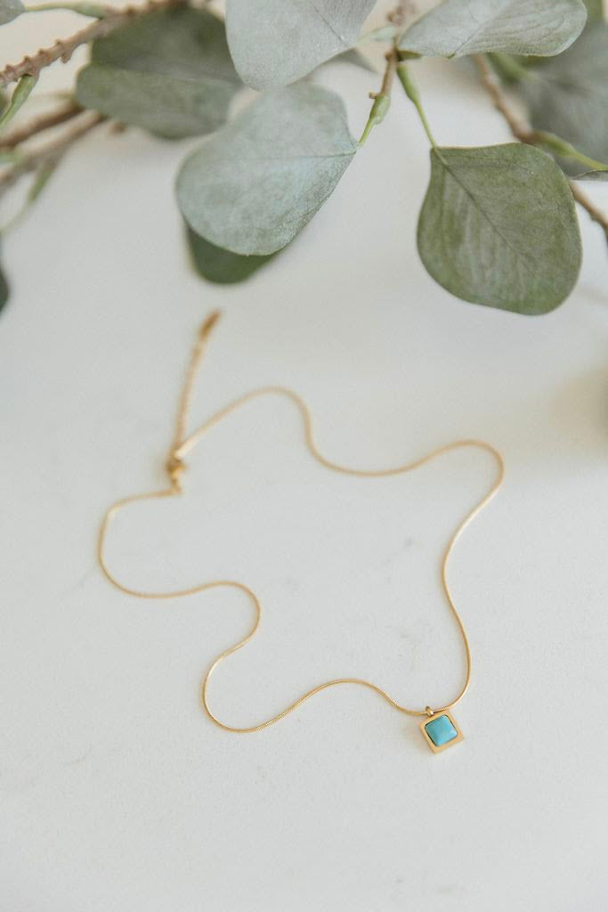 Turquoise Pendant Necklace - 5/23/2023