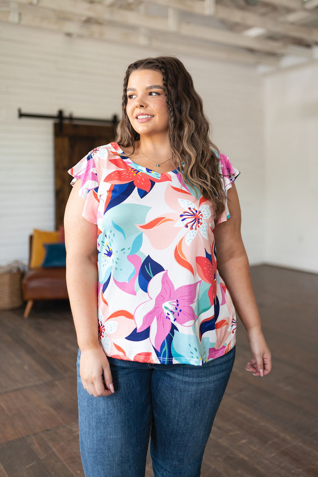 Impossible to Ignore Floral Blouse - 7/14/2023