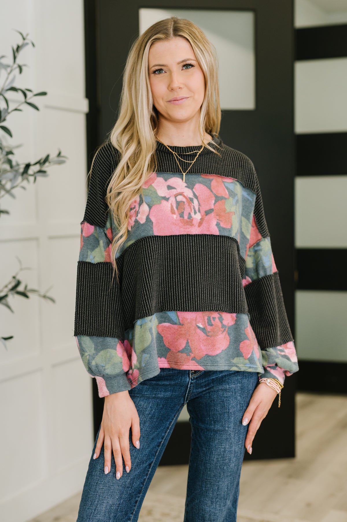 In the Spotlight Contrast Pullover - 10/3/2025 NEW