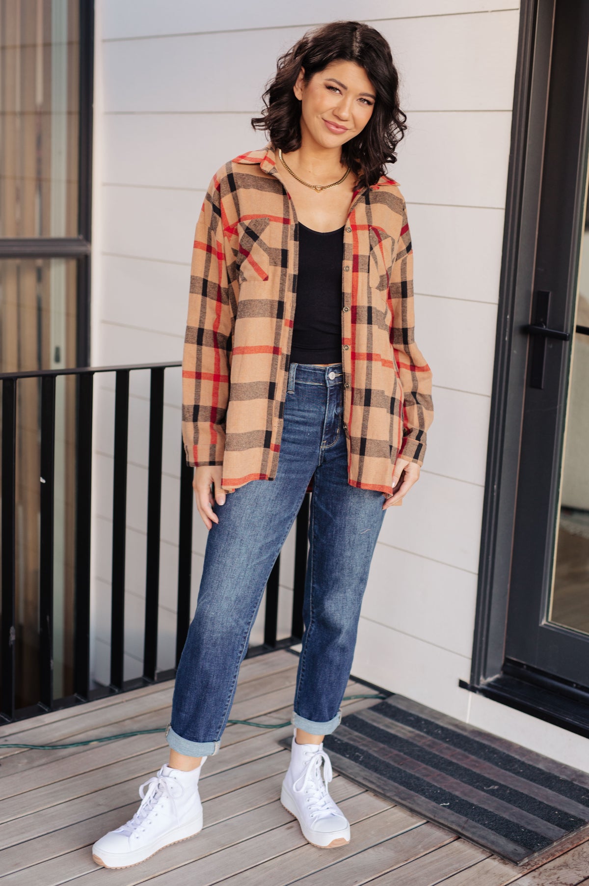 Is It Really Oversized Plaid Button Up - 10/2/2025