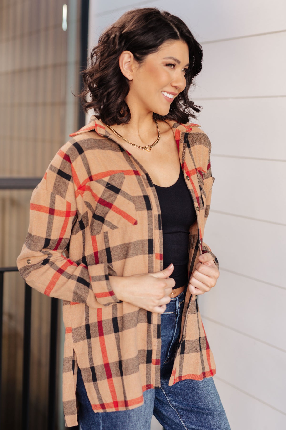 Is It Really Oversized Plaid Button Up - 10/2/2025