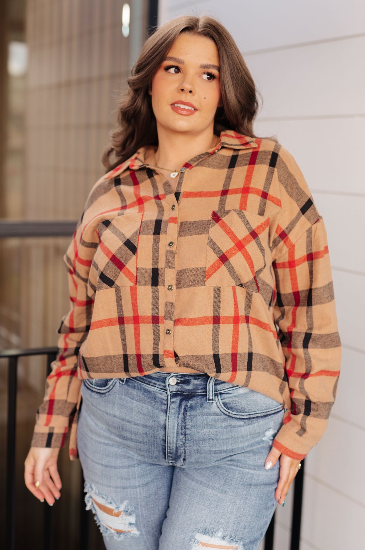 Is It Really Oversized Plaid Button Up - 10/2/2025
