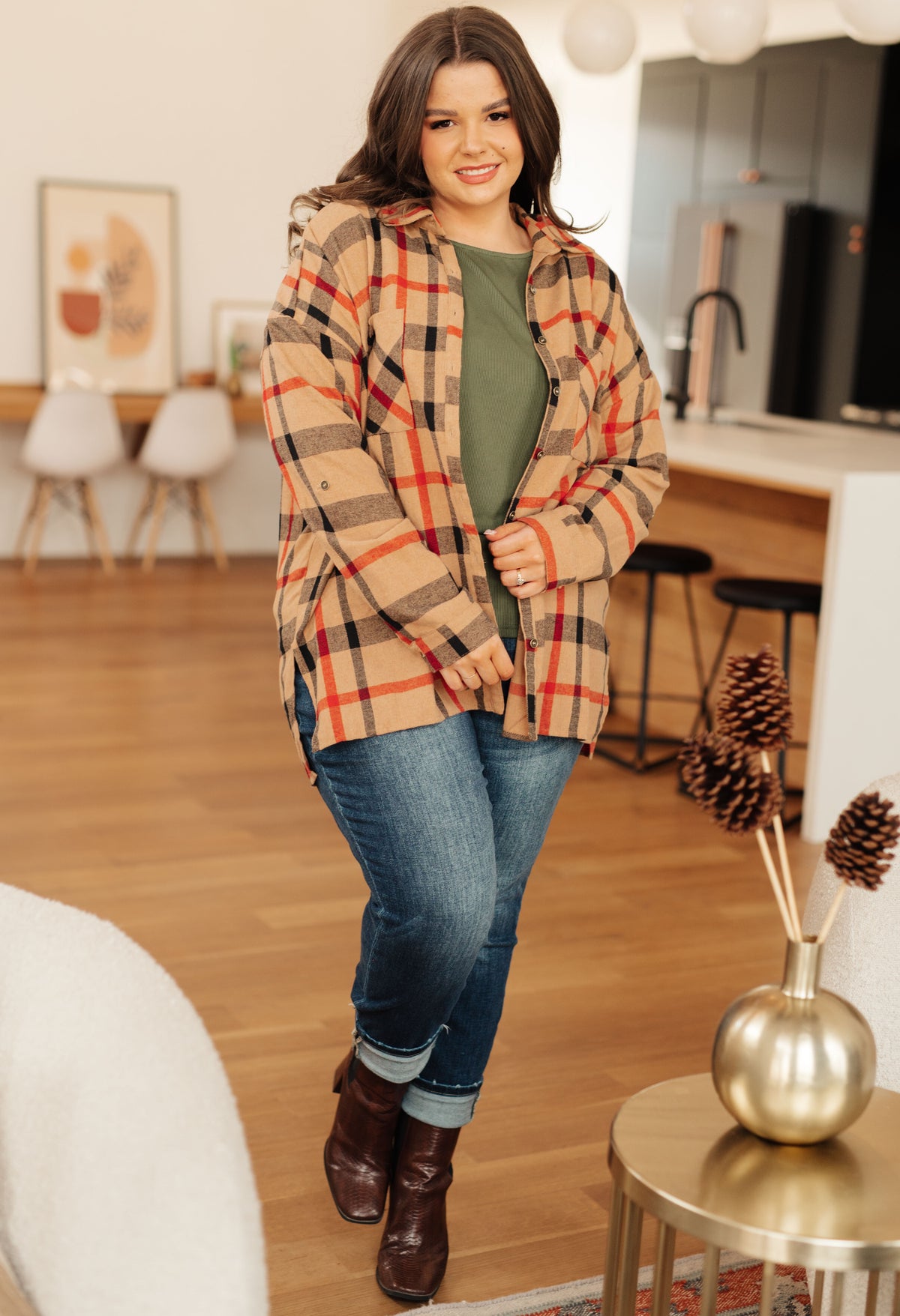 Is It Really Oversized Plaid Button Up - 10/2/2025