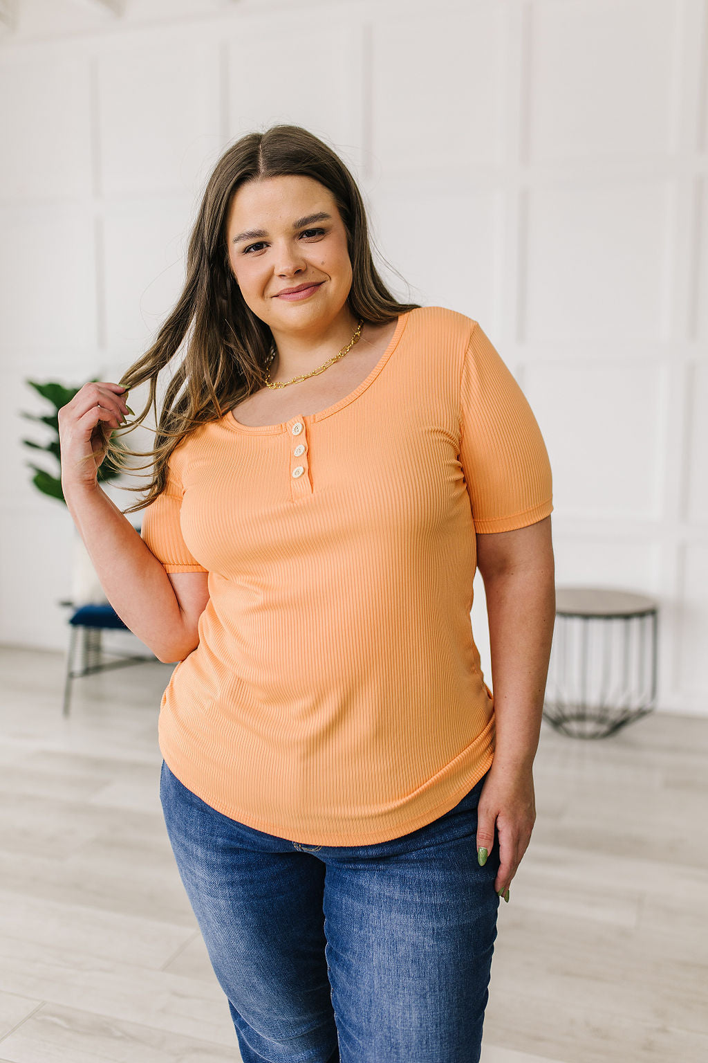 It Figures Scoop Neck Top - 6/2/2025