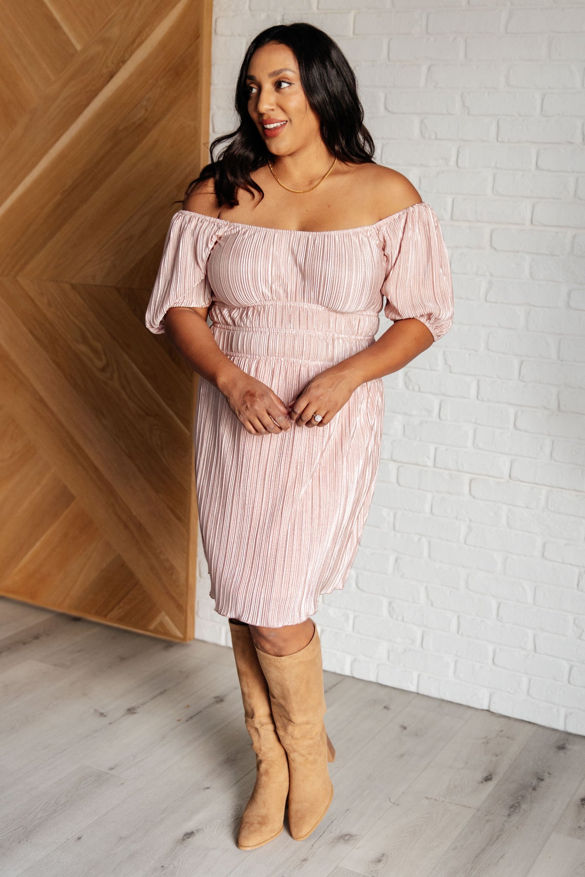 It's For the Aesthetic Balloon Sleeve Dress - 7/14/2025