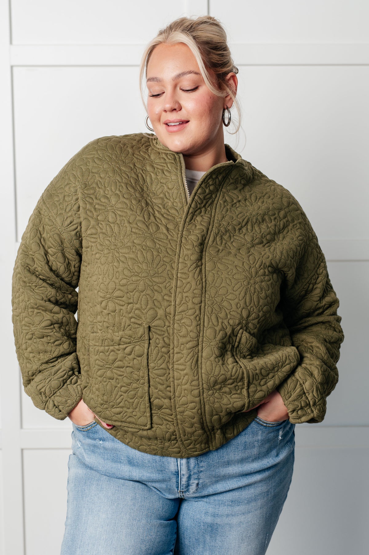 Jungle Explorer Quilted Zip Up Jacket - 1/16/2025