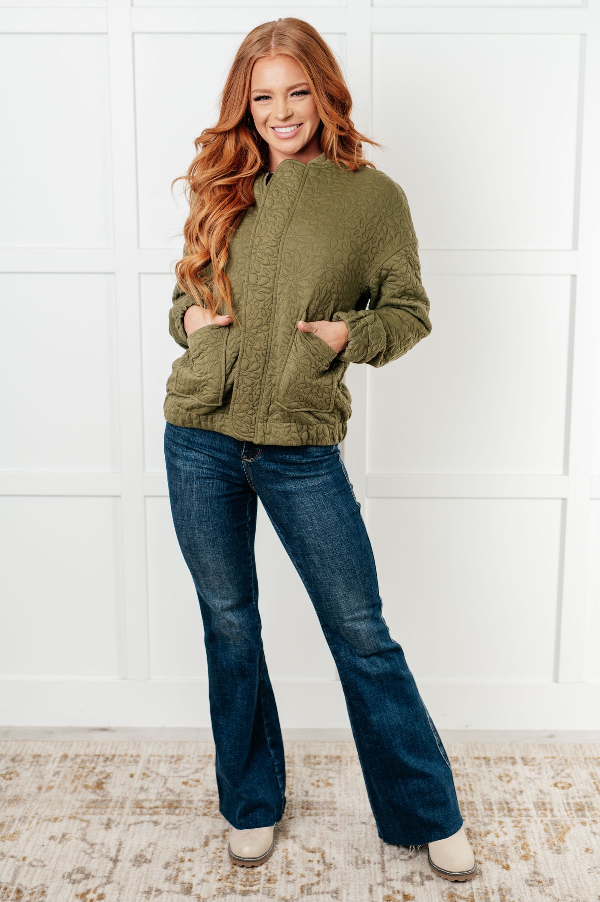 Jungle Explorer Quilted Zip Up Jacket - 1/16/2025