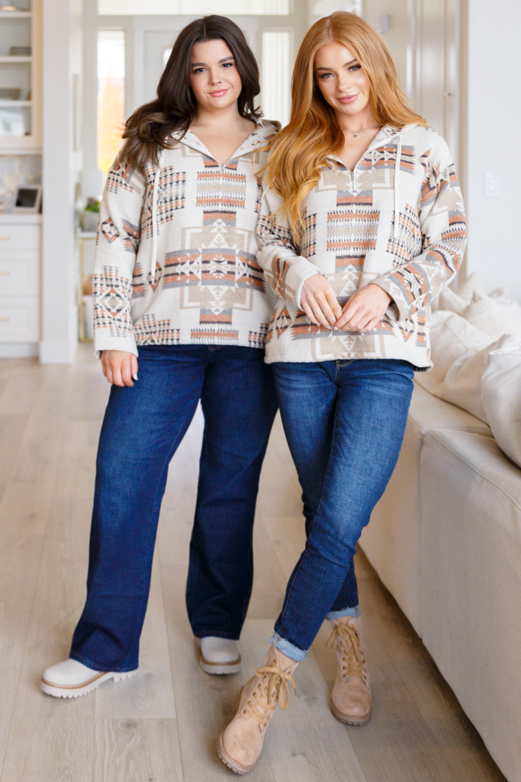 Just Going For It Aztec Hoodie - 11/6/2025
