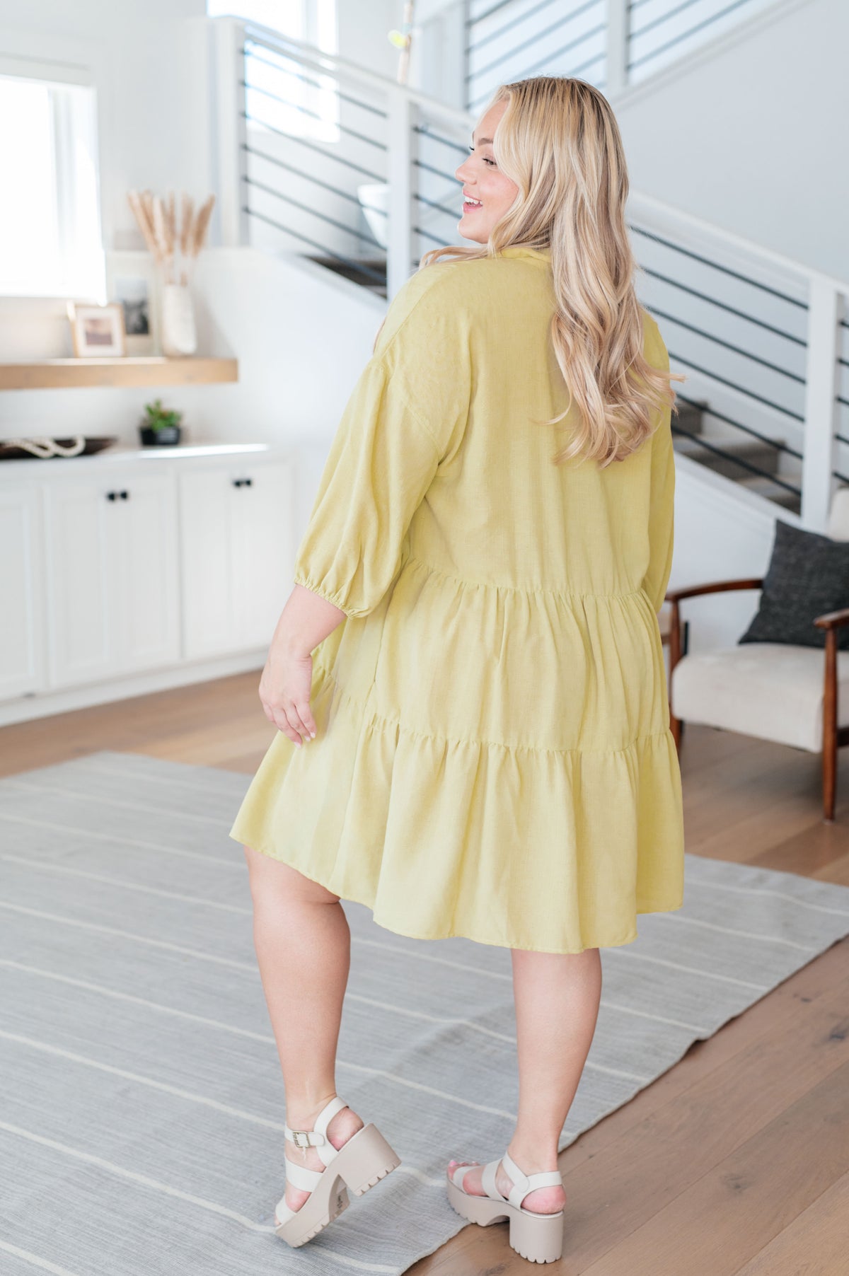 Just Like Honey Tiered Dress - 3/17/2025