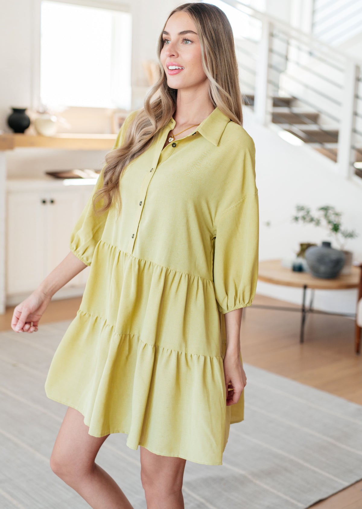 Just Like Honey Tiered Dress - 3/17/2025