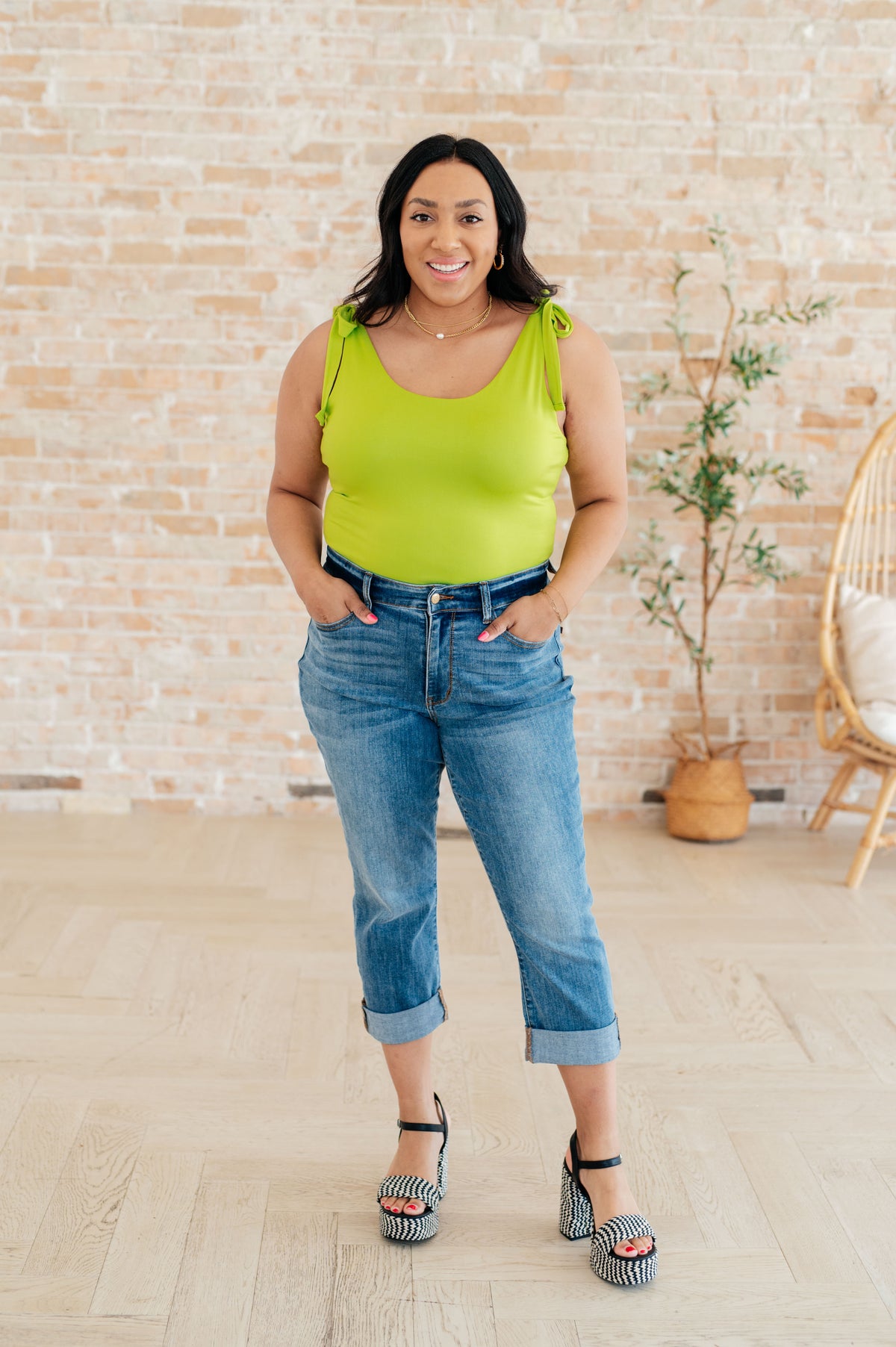 Just a Spritz Bodysuit in Lime - 4/7/2025