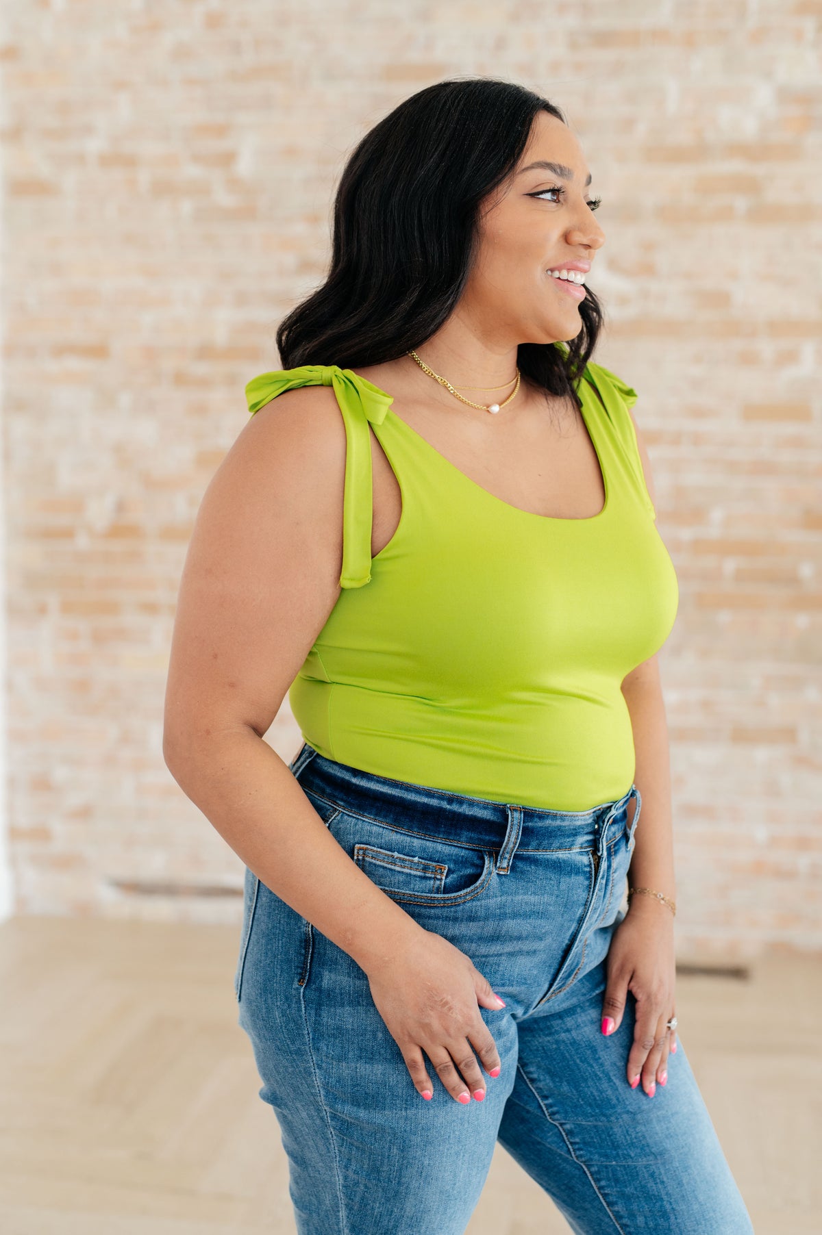 Just a Spritz Bodysuit in Lime - 4/7/2025