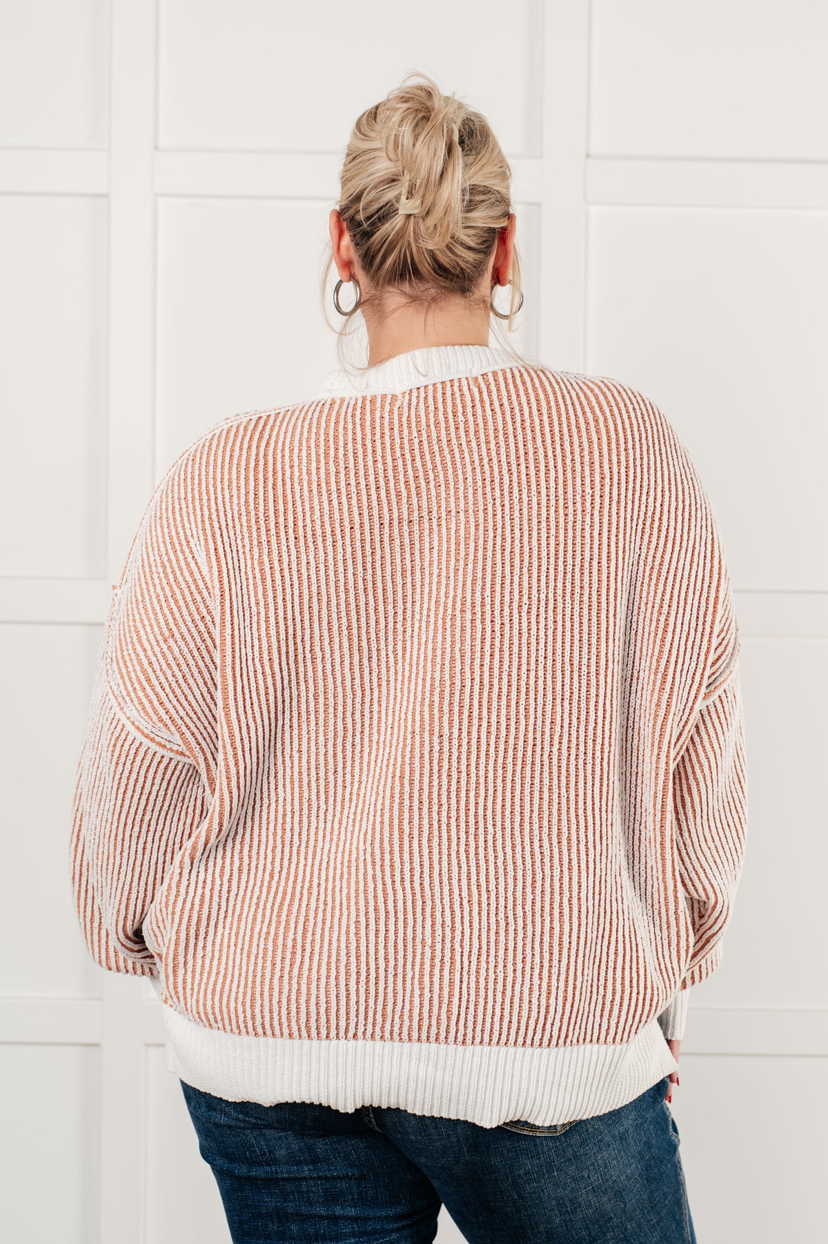 Least High Maintenance Contrast Trim Sweater - 11/3/2025