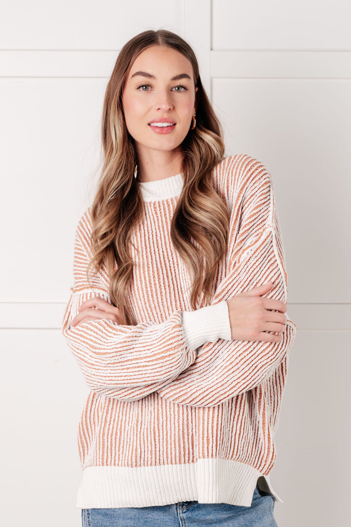 Least High Maintenance Contrast Trim Sweater - 11/3/2025