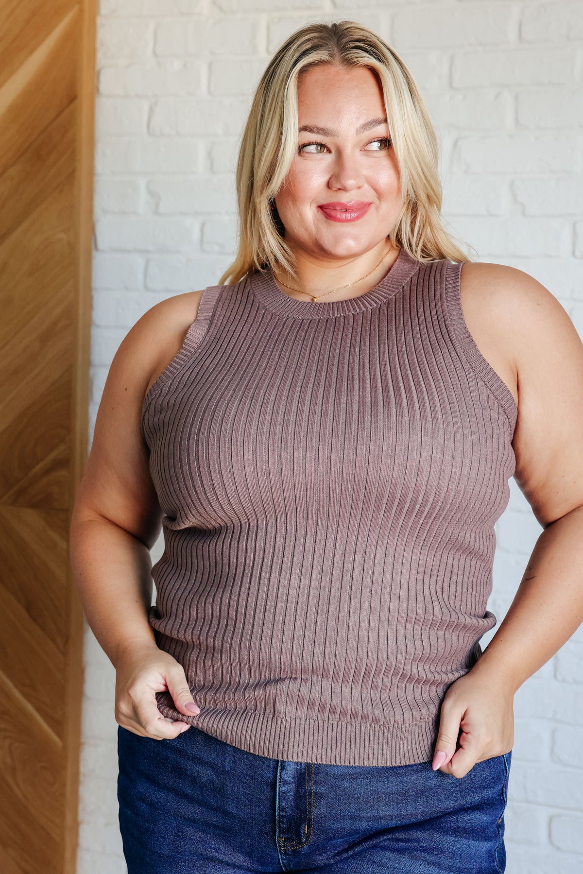 Let Me Hear it Ribbed Sweater Tank - 5/12/2025