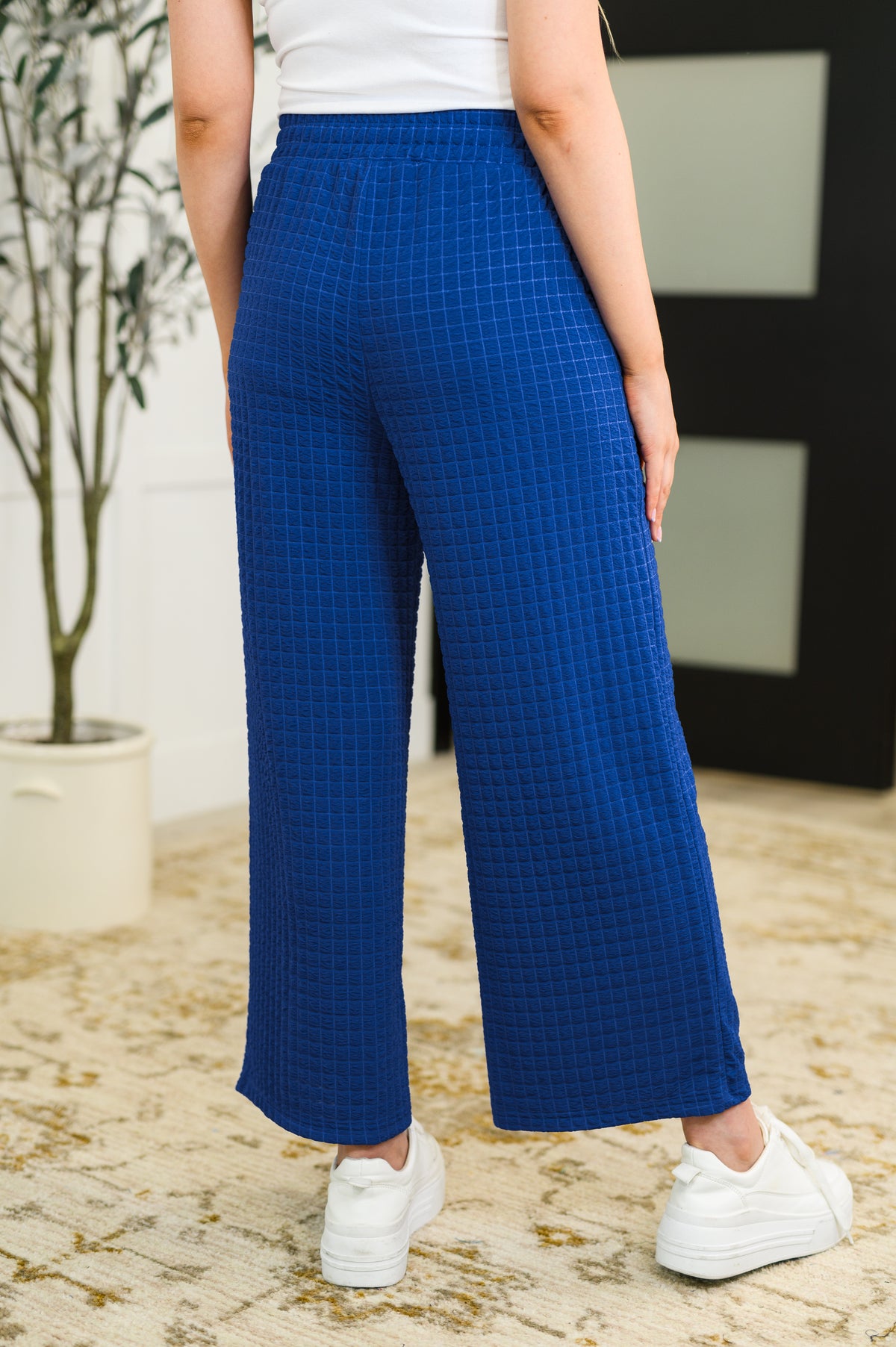 Listen Intently Textured Top and Pants Set - 5/30/2025 NEW