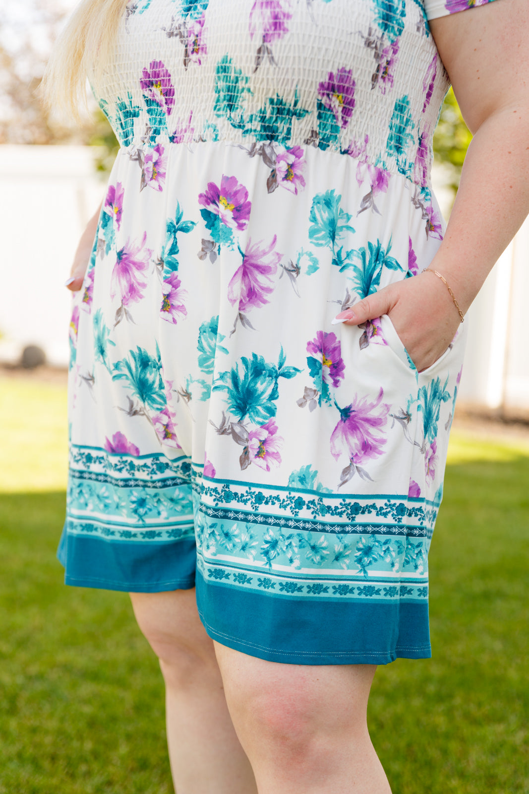 Little Boho Moment Floral Romper - 7/18/2023