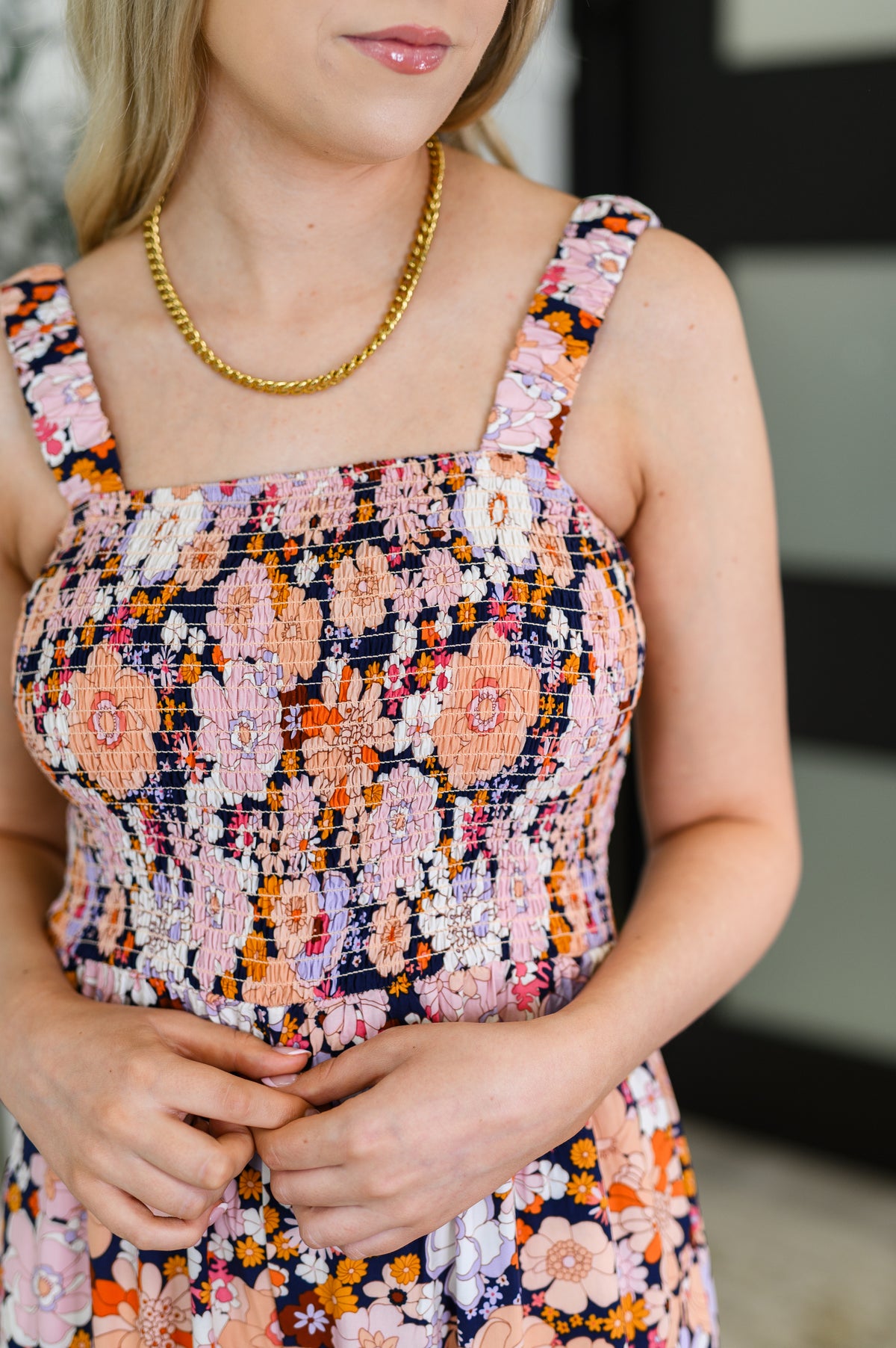 Live Your Best Life Floral Jumpsuit in Retro Floral - 5/27/2025 NEW