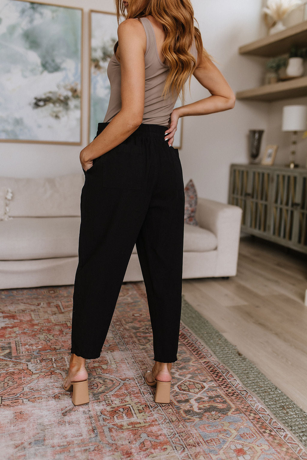Love Me Dearly High Waisted Pants in Black - 6/16/2025
