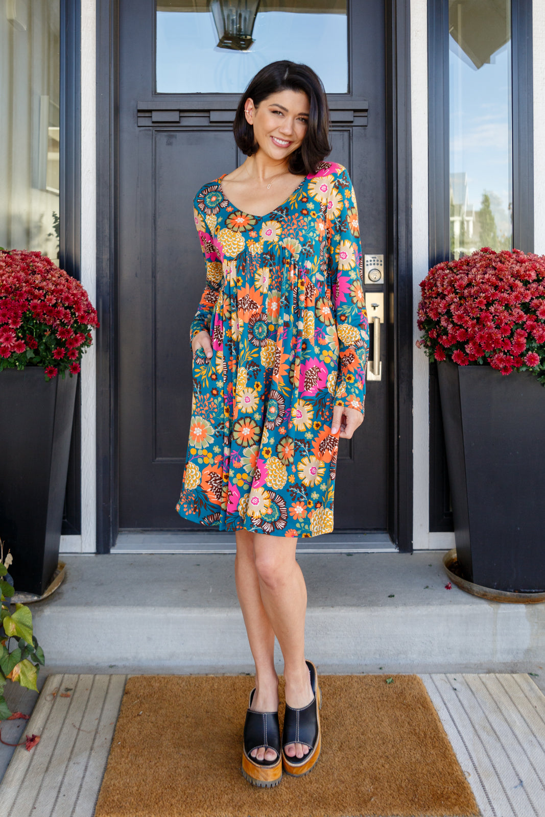 Love Me More Floral Midi Dress - 10/3/2023