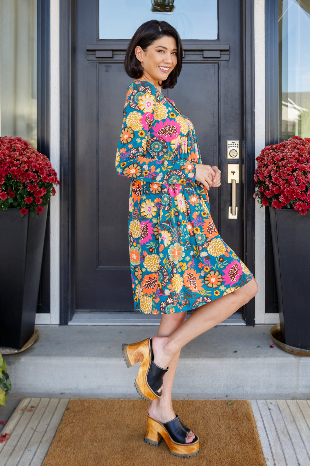 Love Me More Floral Midi Dress - 10/3/2023