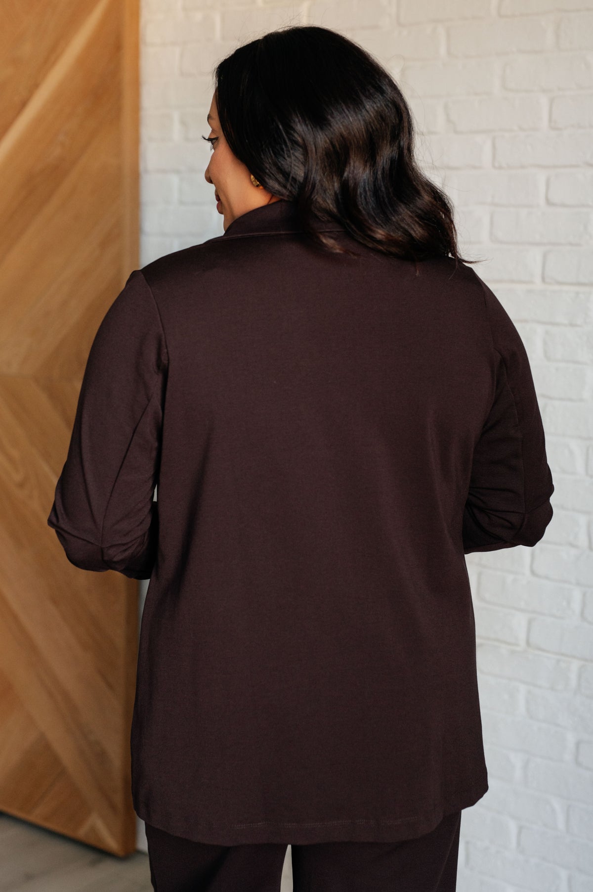 Magic 3/4 Blazer in Chocolate - 9/29/2025