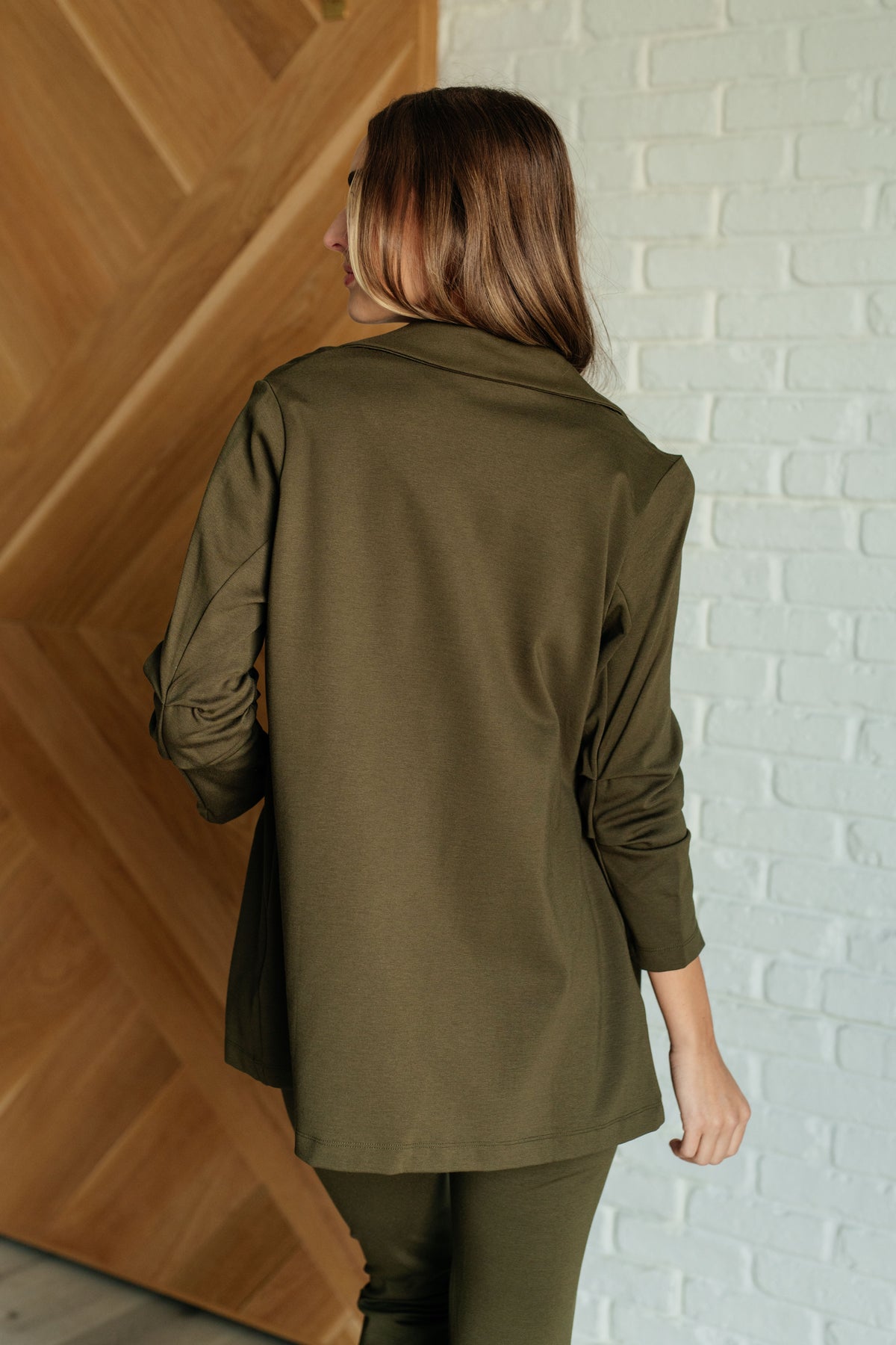 Magic 3/4 Blazer in Olive - 9/22/2025