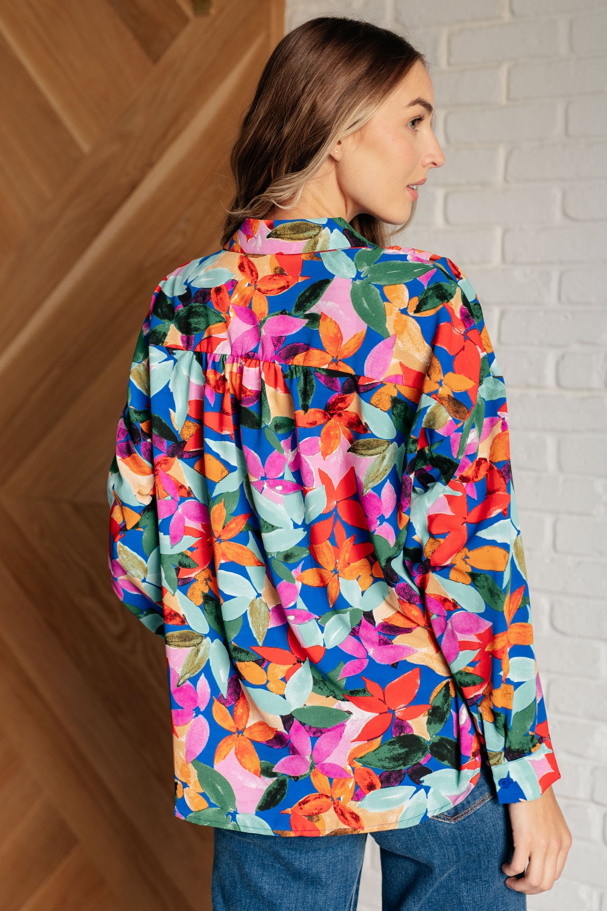 Make Like a Tree and Leaf Button Up Blouse - 10/31/2024